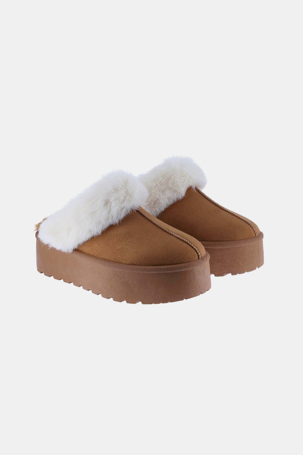 Weeboo Thick Bottom Fur Trim Snow Slippers - Heeler & Dash