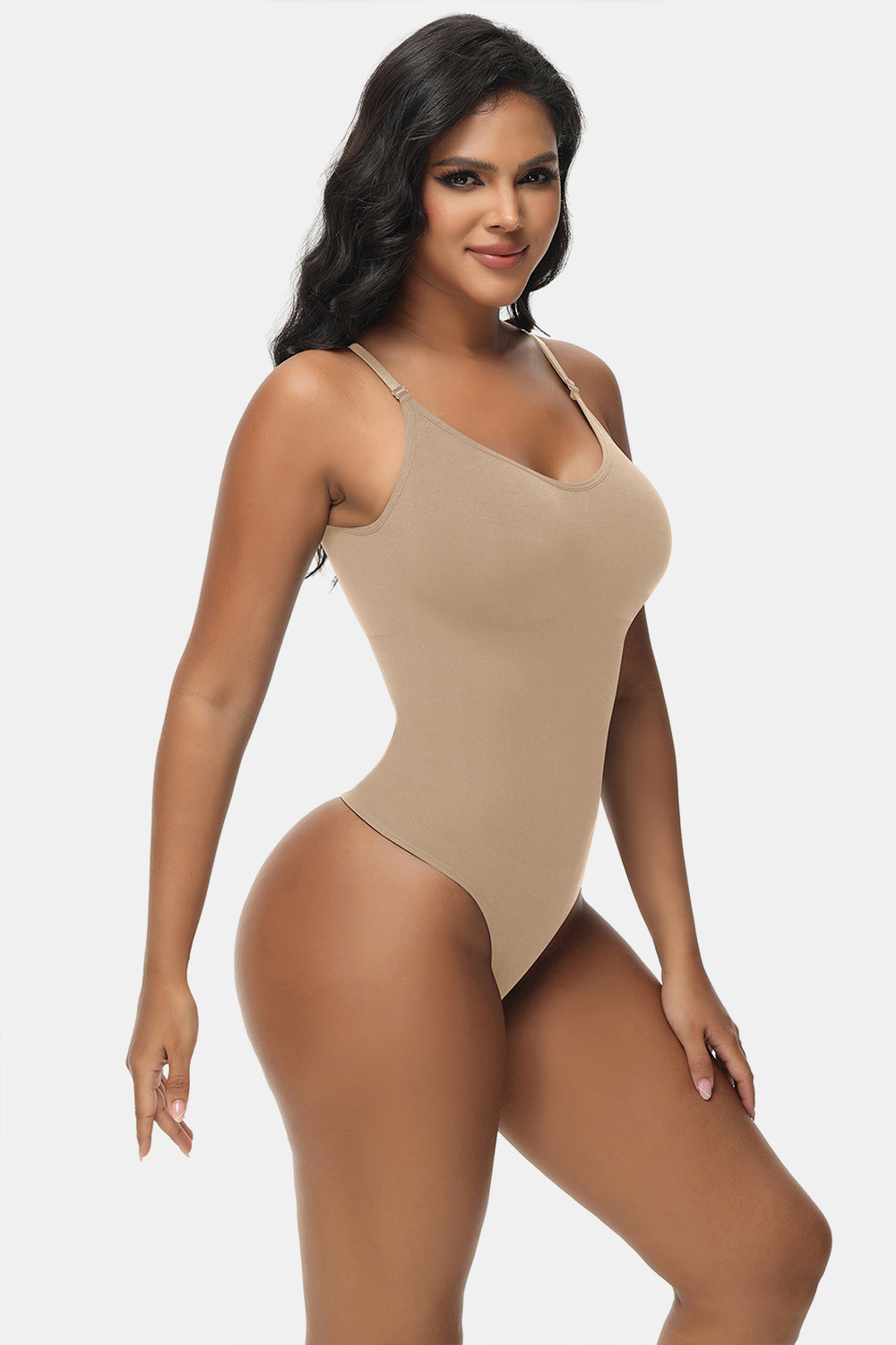 Spaghetti Strap Tummy Control Bodysuit - Heeler & Dash