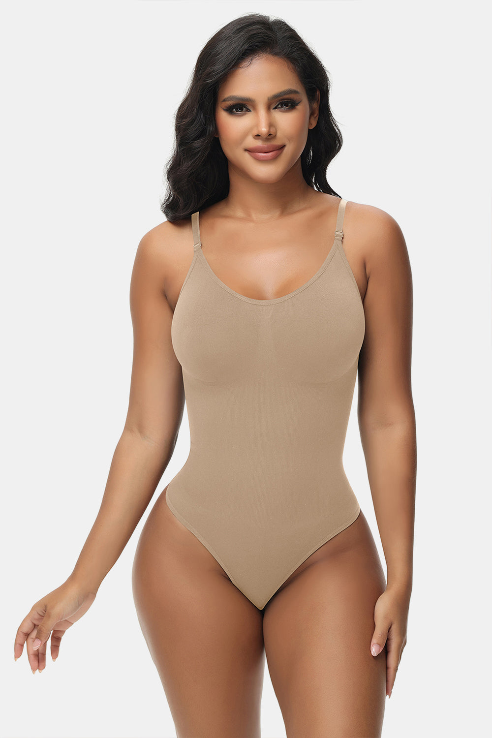 Spaghetti Strap Tummy Control Bodysuit - Heeler & Dash