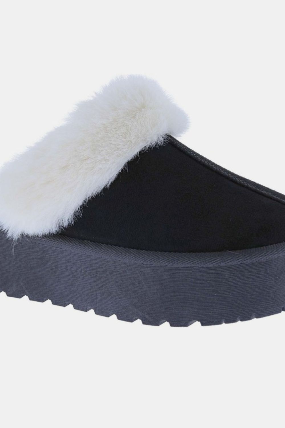 Weeboo Thick Bottom Fur Trim Snow Slippers - Heeler & Dash