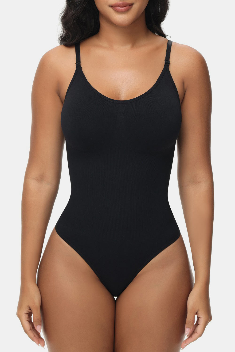 Spaghetti Strap Tummy Control Bodysuit - Heeler & Dash