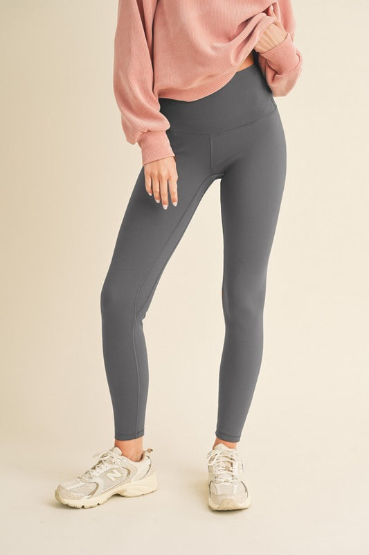 Yelete Full Size Fleece Lined High Waisted Leggings - Heeler & Dash