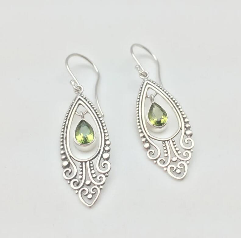 Alloy Rhinestone Cutout Earrings - Heeler & Dash