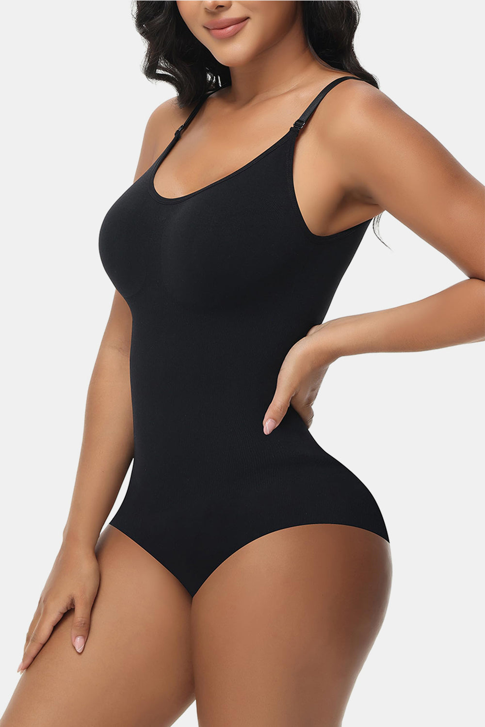 Spaghetti Strap Tummy Control Bodysuit - Heeler & Dash