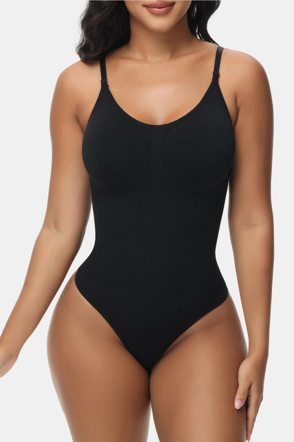 Spaghetti Strap Tummy Control Bodysuit - Heeler & Dash