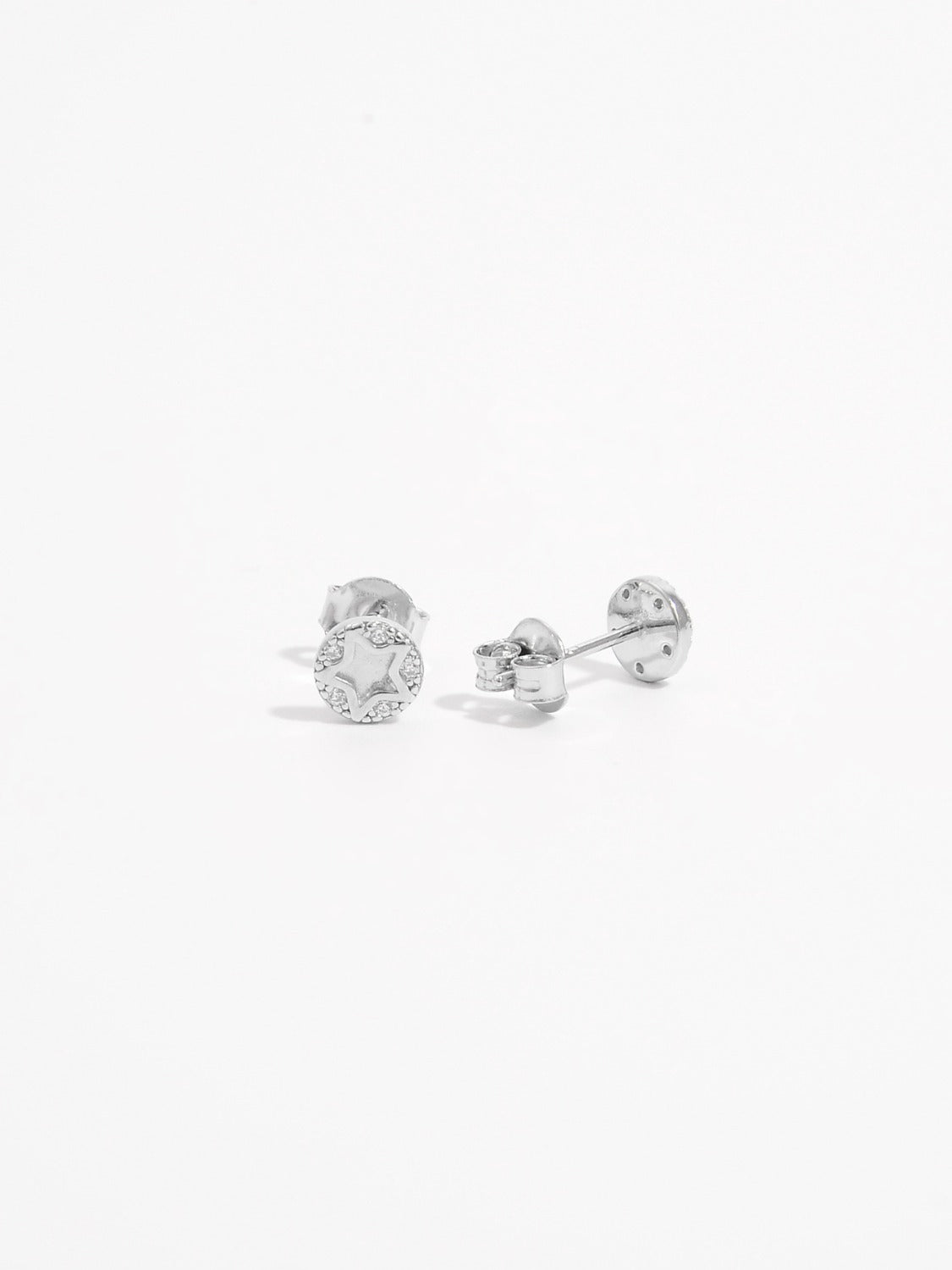 925 Sterling Silver Zircon Star Stud Earrings - Heeler & Dash