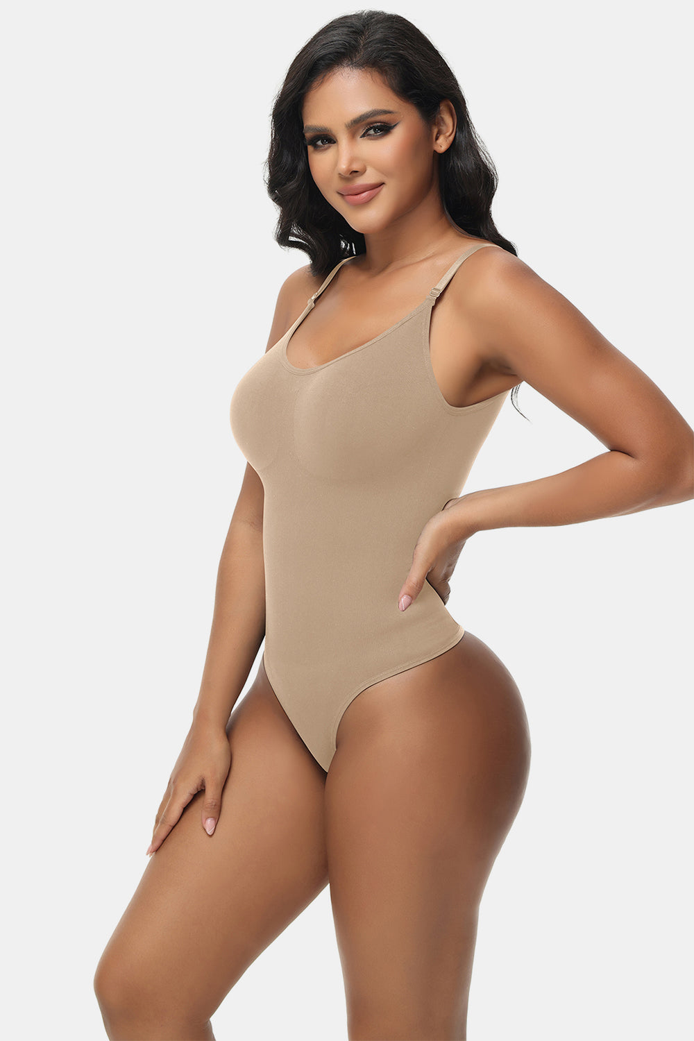 Spaghetti Strap Tummy Control Bodysuit - Heeler & Dash