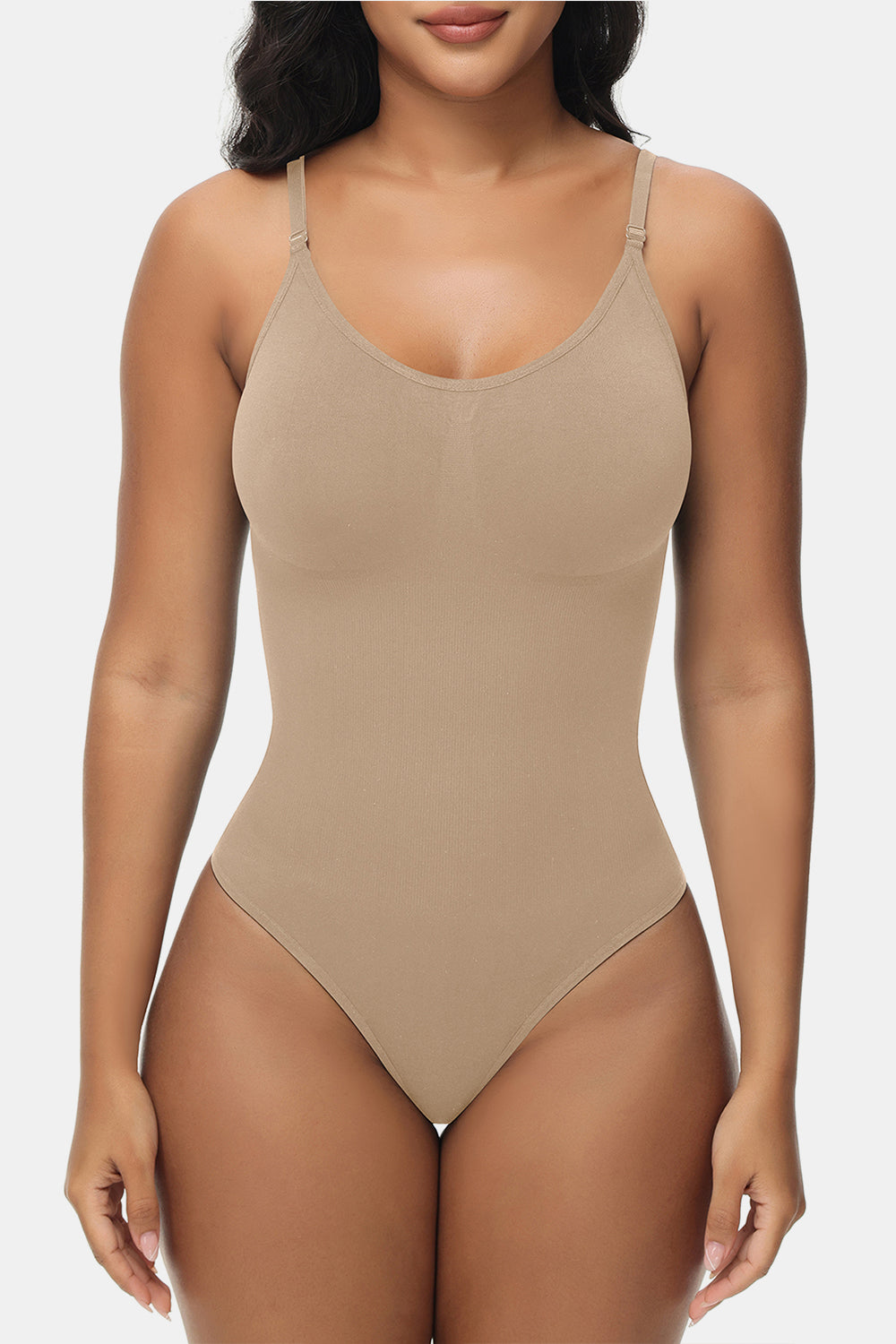 Spaghetti Strap Tummy Control Bodysuit - Heeler & Dash